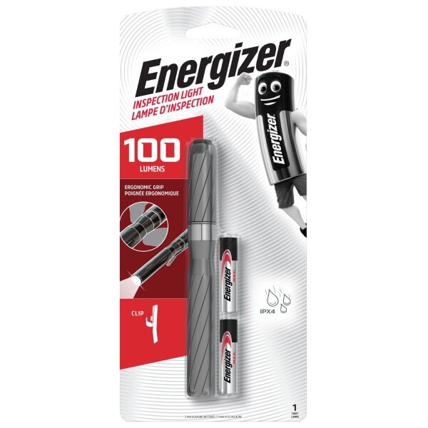 ENERGIZER® Metal Inspection Light Taschenlampe Stiftlampe Inspektionslampe
