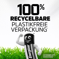 ENERGIZER® Max Plus Mignon AA LR06 Alkaline Hochleistungsbatterie 1,5V 20 Stück