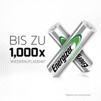 ENERGIZER® NiMH Akkumulator Power Plus Mignon AA 2000 mAh vorgeladen 10 Stück