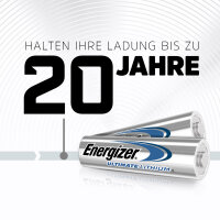 ENERGIZER® Ultimate AA Mignon Lithium FR6 L91 1,5V im...