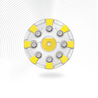ENERGIZER® Hörgerätebatterie Zinc-Air Turn & Lock (10) gelb  8 Stück