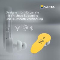 VARTA® Hörgerätebatterie Hearing Aid Batteries 10 (gelb) Blister 60 Batterien
