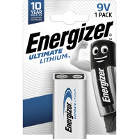 ENERGIZER® Ultimate Lithium 9V E-Block 1er Blister
