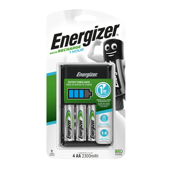 ENERGIZER® Ladegerät 1 HR Charger +4AA 2300 mAh 1 Stück