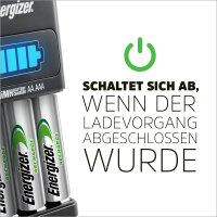 ENERGIZER® Ladegerät 1 HR Charger +4AA 2300 mAh...