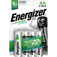 ENERGIZER®NiMH Akkumulator Extreme, Mignon (AA), 2300...