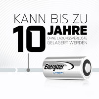 ENERGIZER® Spezialbatterie / Lithium Foto CR123A |  CR17345 1 Stück