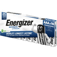 ENERGIZER® Ultimate Lithium L92 Micro LR03 AAA 10er Tray