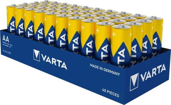 VARTA® Longlife Power Alkaline Batterie AA LR06 40er Pack