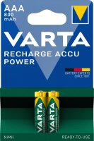 VARTA® NiMH Recharge Accu AAA 800 mAh geeignet...