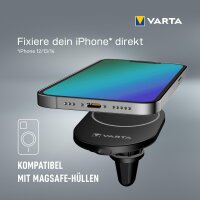 VARTA Mag Pro Wireless Car Charger Handyhalterung Mag Safe Kompatibel
