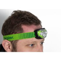 ENERGIZER® Vision HD+ Stirnlampe Kopflampe IPX4 7 Modi 350 Lumen 80m
