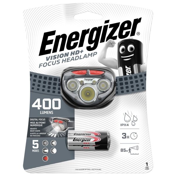 ENERGIZER® VISION HD+ FOCUS HEADLIGHT